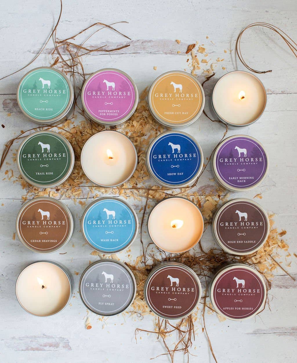 Soy Candle Tins: Bran Mash