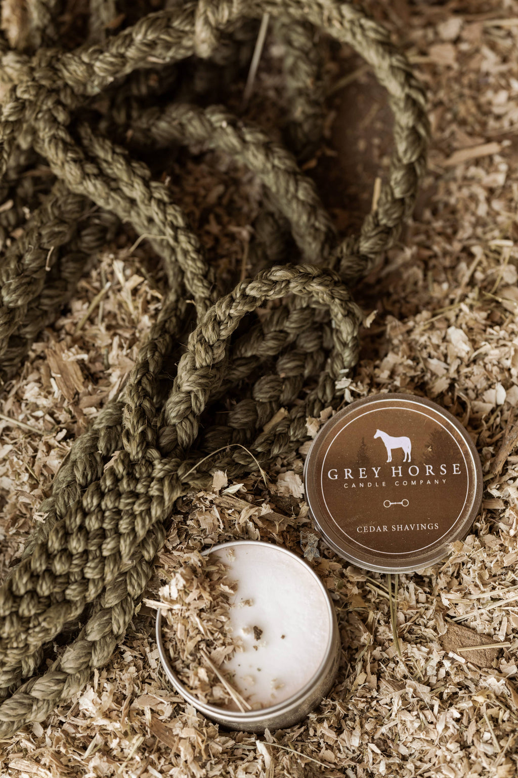 Soy Candle Tins: Bran Mash