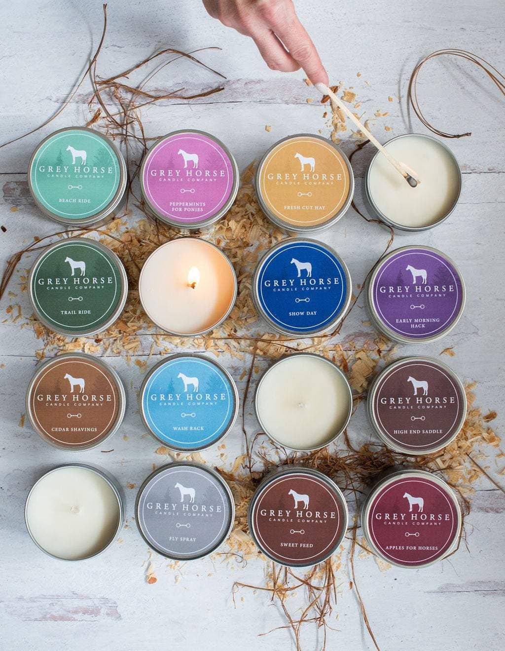 Soy Candle Tins: Bran Mash