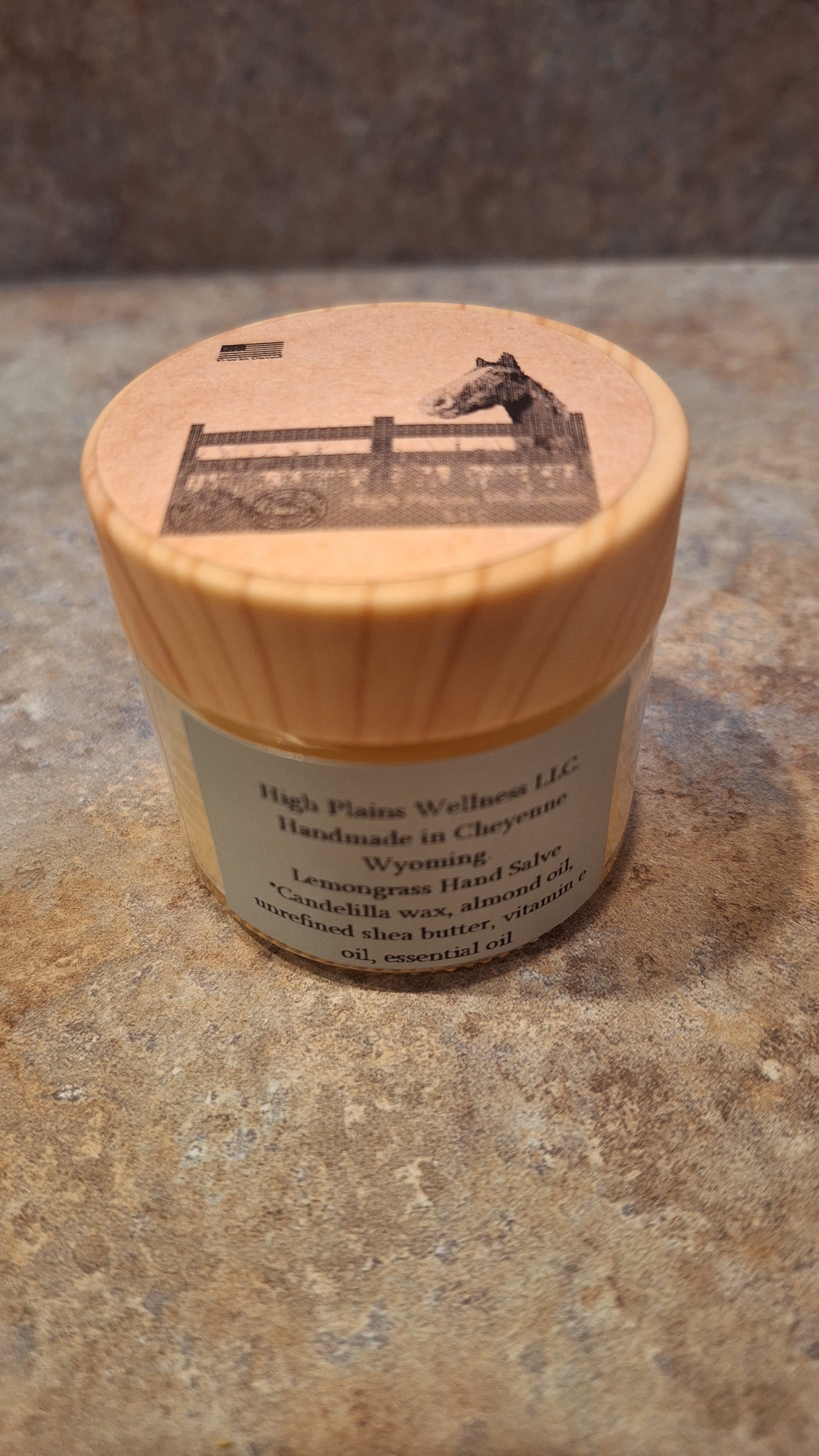 High Plains Wellness LLC Lemongrass Hand Salve