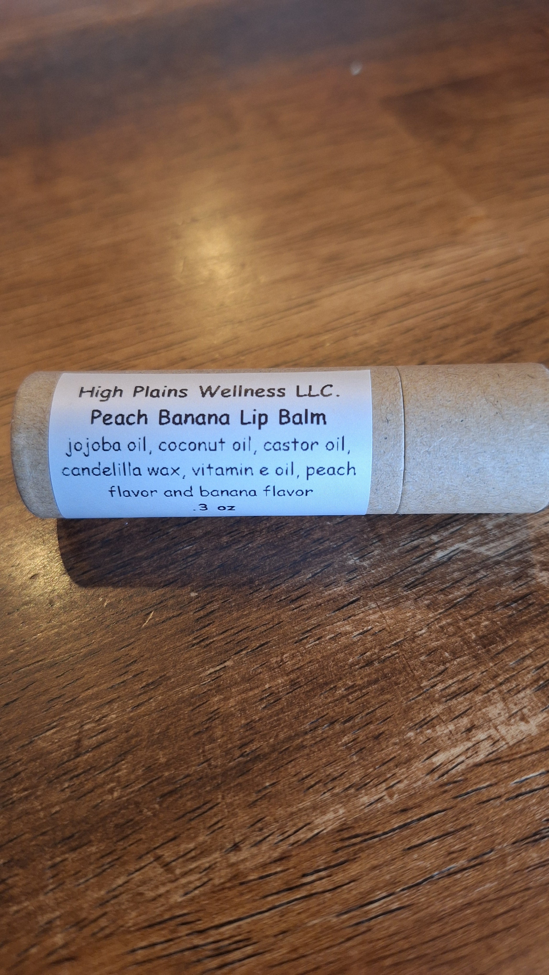 Peach Banana Lip Balm