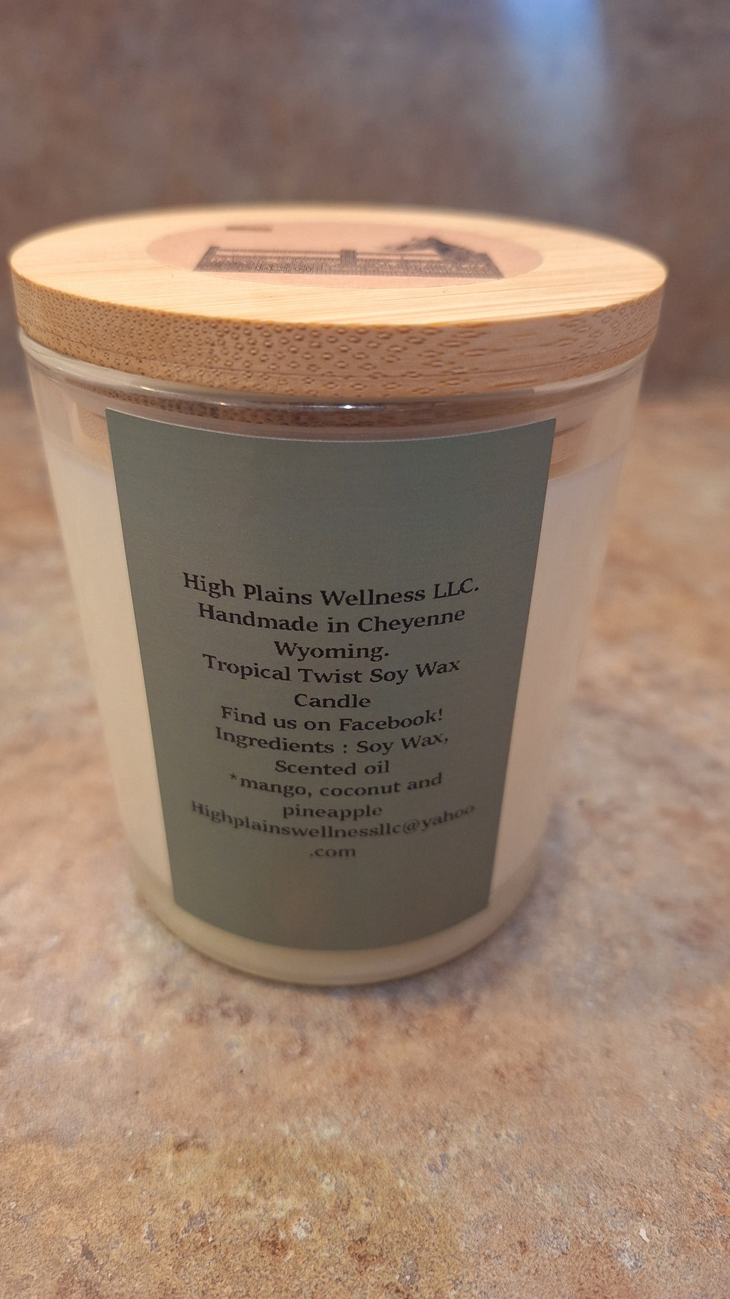 Tropical Twist Soy Wax Candle