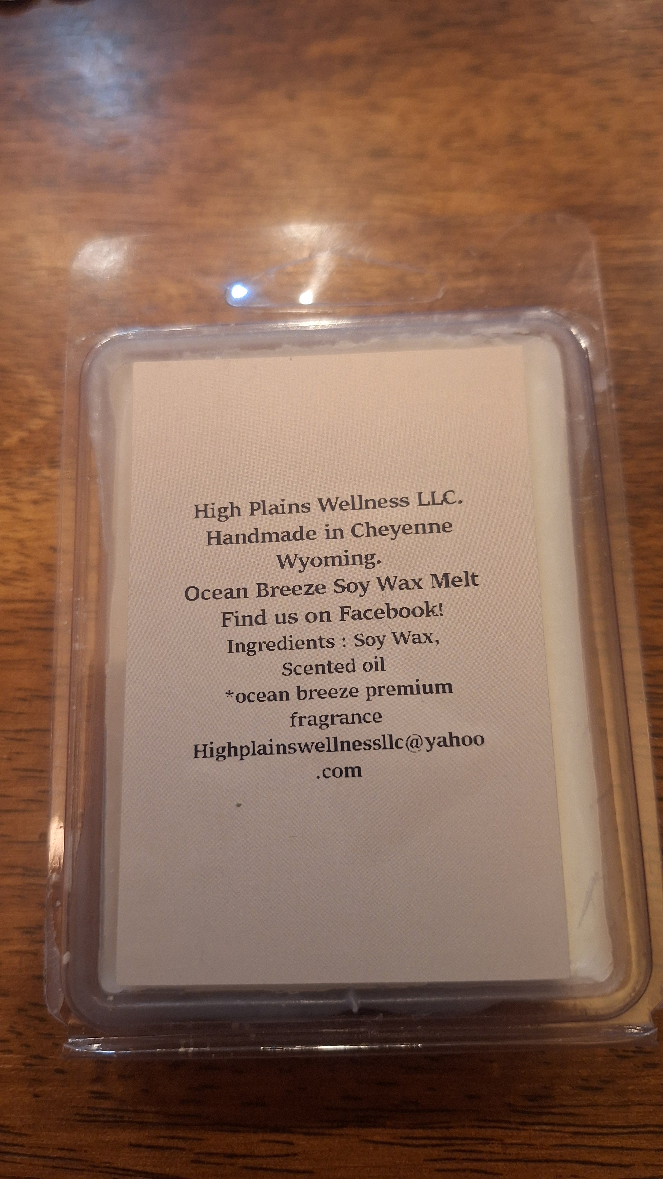 Ocean Breeze Soy Wax Melt
